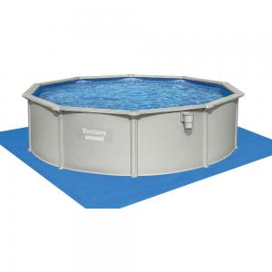 Bestway 4.6m x 1.2m Hydrium Round Steel Wall Pool with 1000gal Sand Filter Pump - 56385